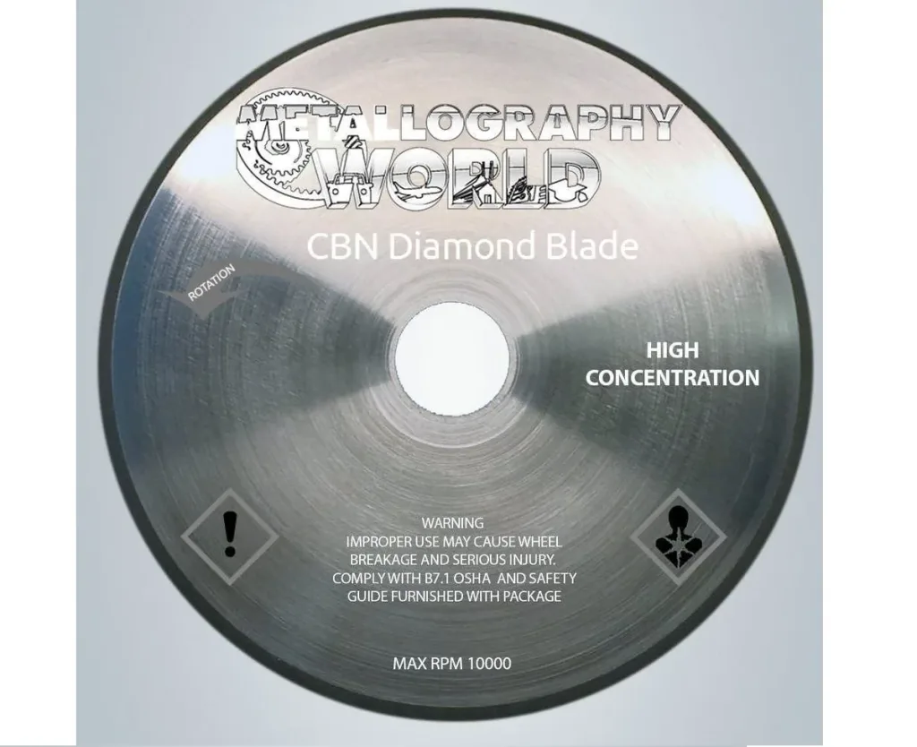 4-inch CBN Resin Bond Wafering Blades